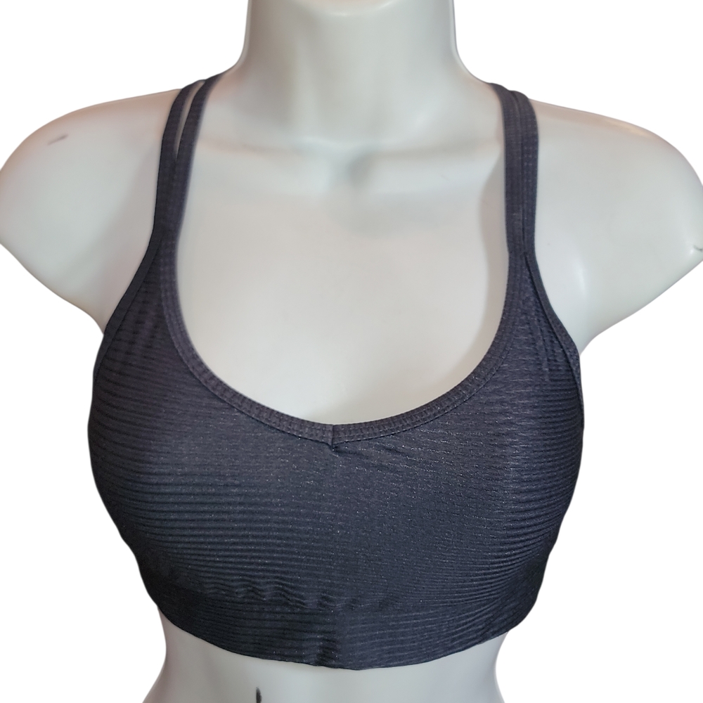 Women's Black Sports Bra,track & Field Sz Small